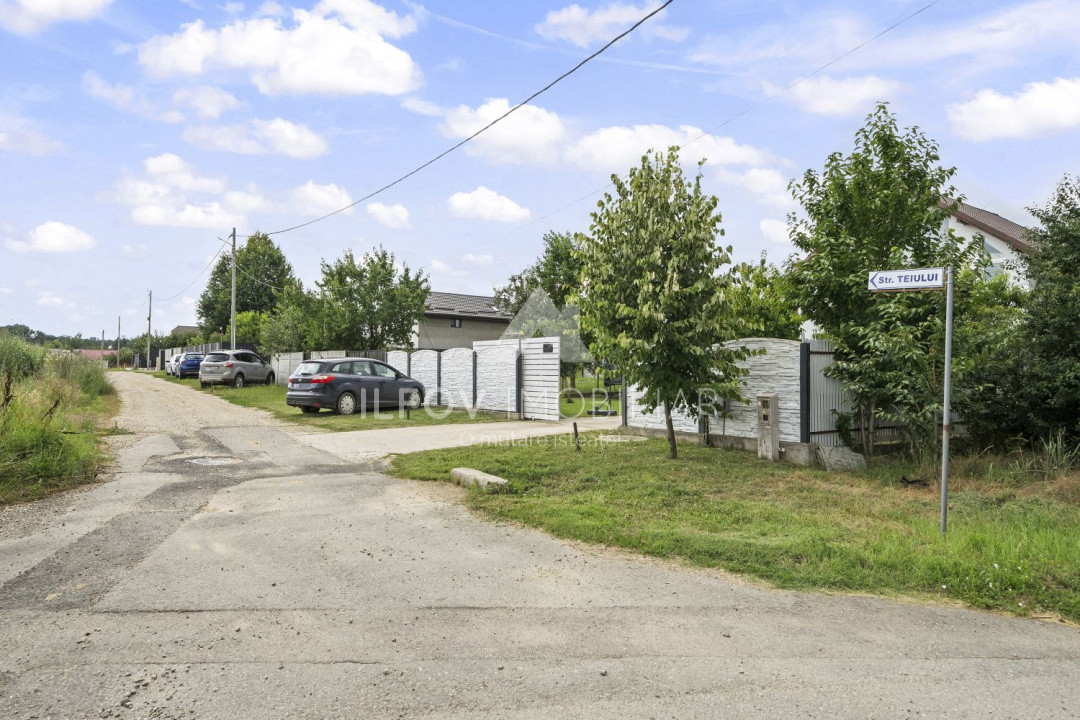 Ciolpani Casa 4 camere P+M, 150mp, teren 500m, utilități, asfalt, pomi, pădure