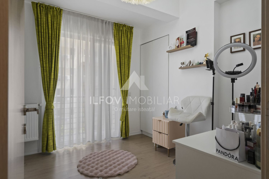 Otopeni, Central, Apartament 3 camere, 71,6mp, loc parcare, mobilat, centrală