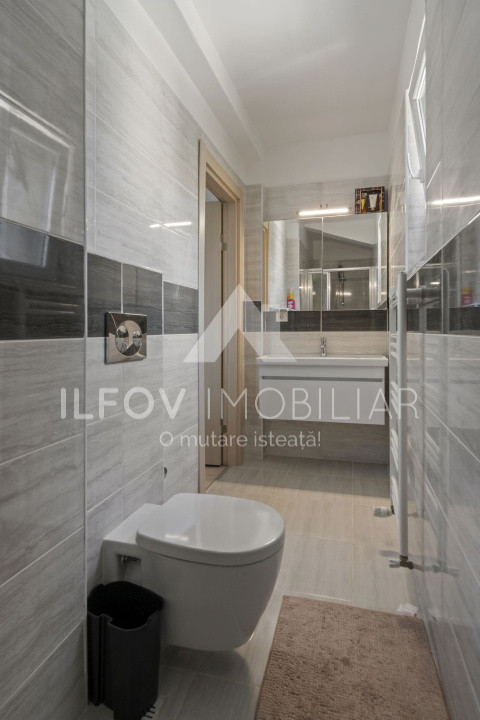 Otopeni, Central, Apartament 3 camere, 71,6mp, loc parcare, mobilat, centrală
