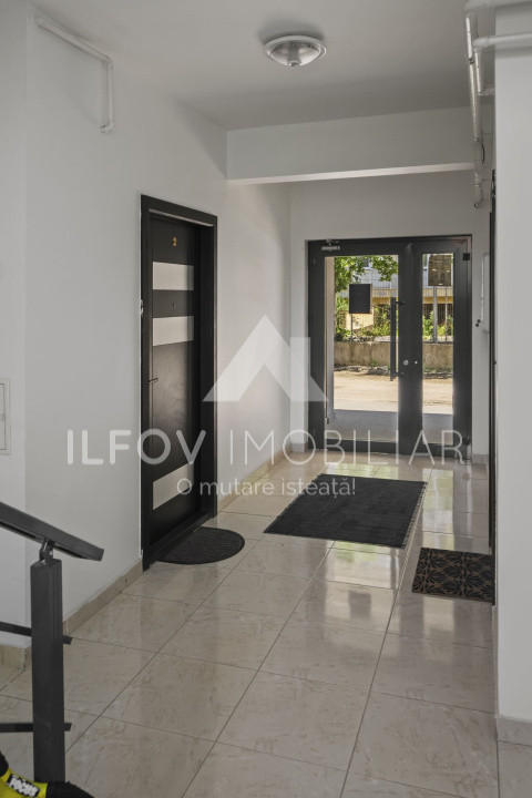 Otopeni, Central, Apartament 3 camere, 71,6mp, loc parcare, mobilat, centrală