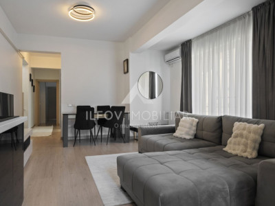 Otopeni, Central, Apartament 3 camere, 71,6mp, loc parcare, mobilat, centrală