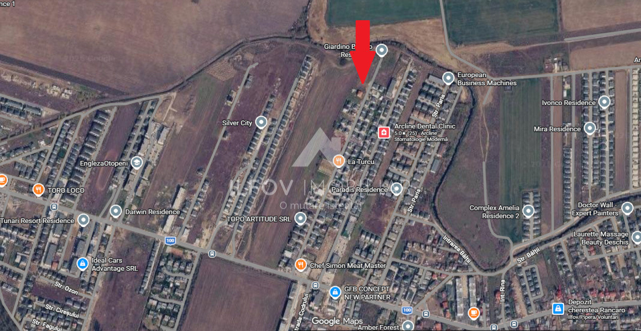 Loturi teren pentru construcție case Tunari, 743 mp