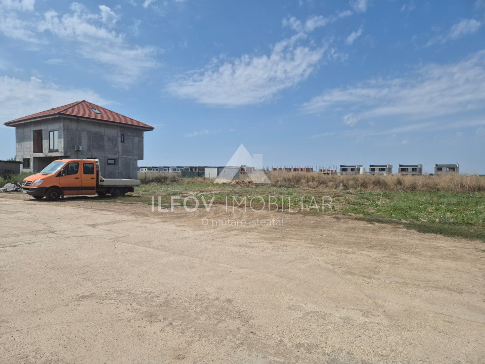 Loturi teren pentru construcție case Tunari, 743 mp