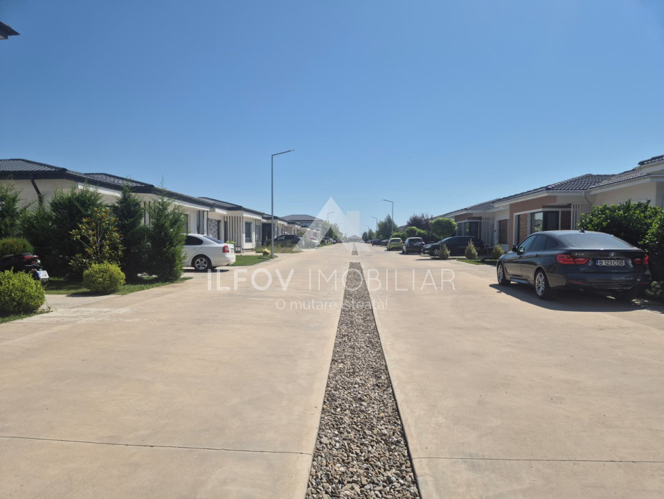 Casa individuala de inchiriat in AeroCity Tunari – 125 mp utili, 330 mp teren
