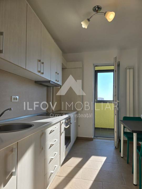 Apartament sptios Otopeni, parcul Unirii, utilat si mobilat. bloc cu lift