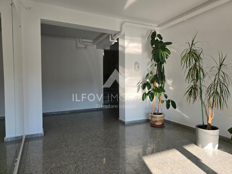 Apartament sptios Otopeni, parcul Unirii, utilat si mobilat. bloc cu lift