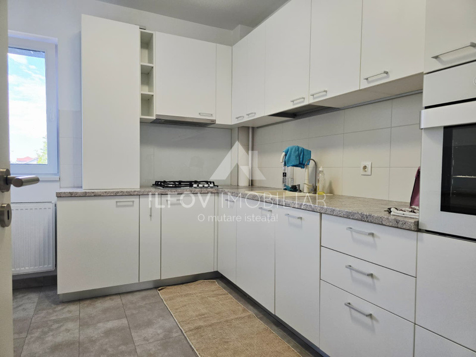 Otopeni – Parcul Unirii | 3 camere, 2 băi, mobilat, parcare, lift