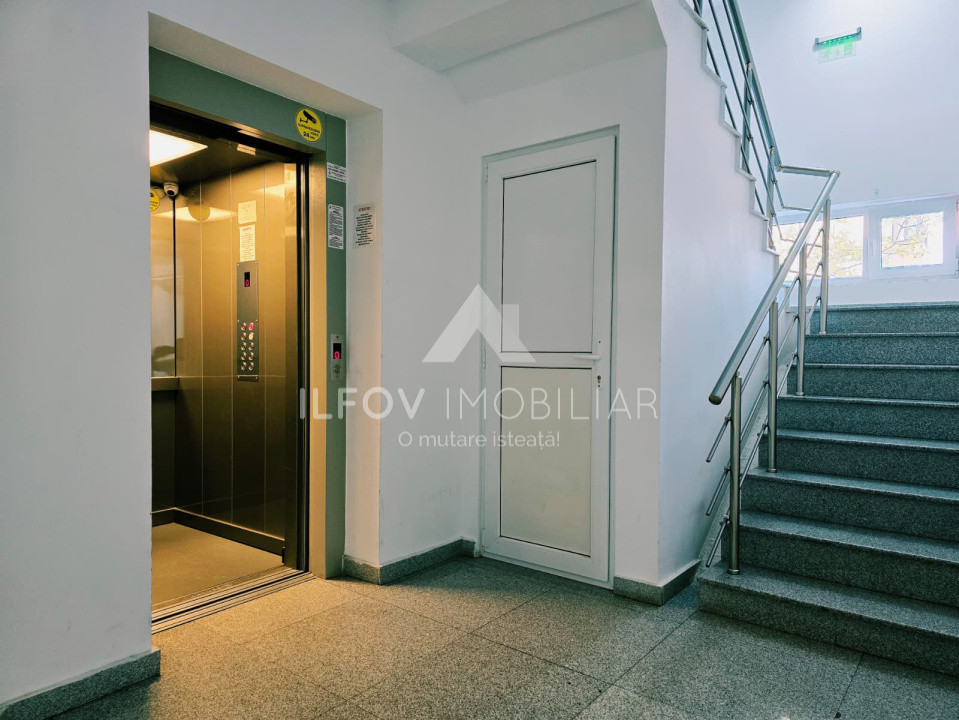 Otopeni – Parcul Unirii | 3 camere, 2 băi, mobilat, parcare, lift