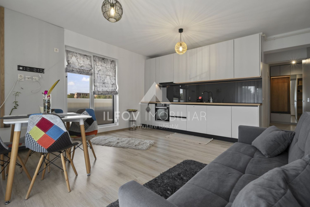 2 camere Tunari, complet mobilat, loc parcare, langa Cosmopolis