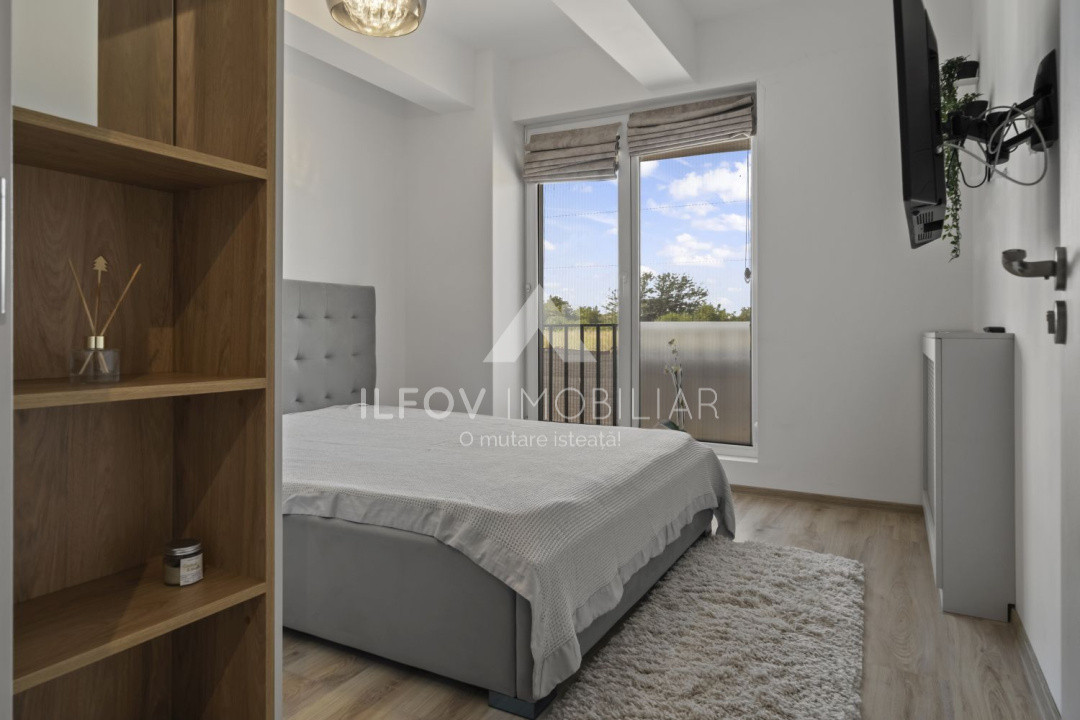 2 camere Tunari, complet mobilat, loc parcare, langa Cosmopolis