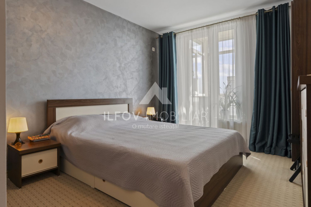 Otopeni, Central, Apartament 3 camere, 78mp, loc parcare, mobilat, centrală