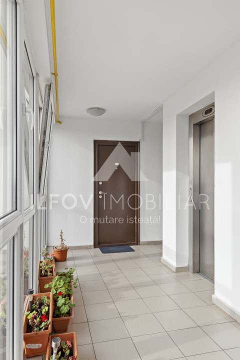 Otopeni, Central, Apartament 3 camere, 78mp, loc parcare, mobilat, centrală