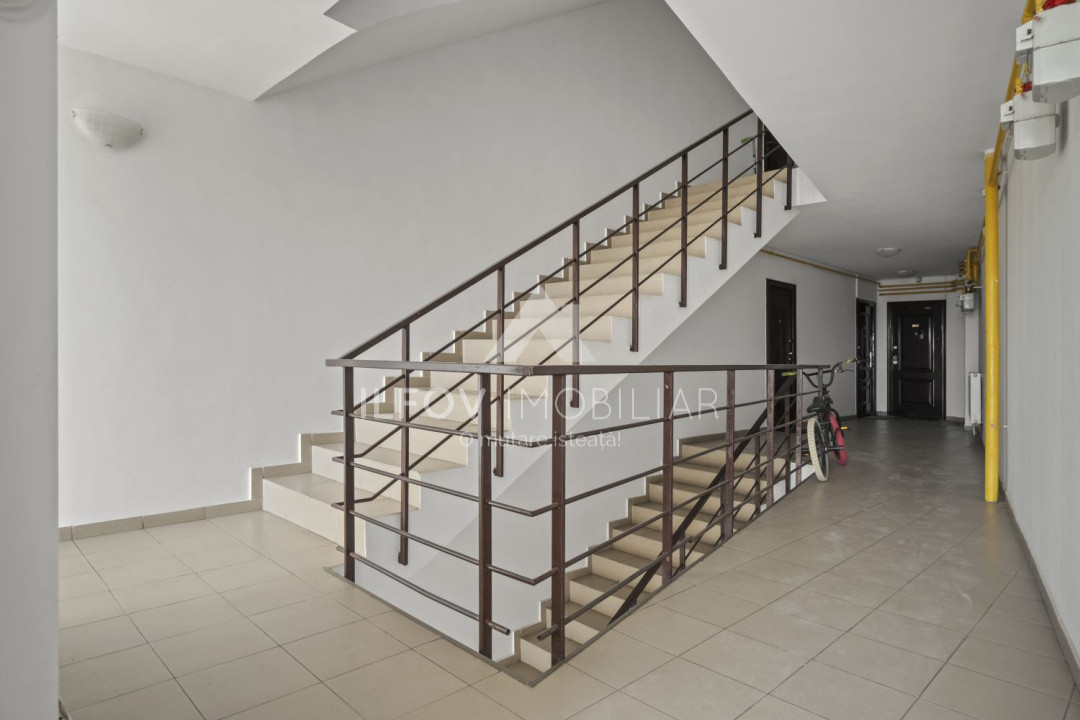 Otopeni, Central, Apartament 3 camere, 78mp, loc parcare, mobilat, centrală
