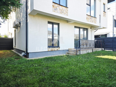 Apartament 2 camere 49.50mp, grădină 50 mp, bloc boutique, parcare
