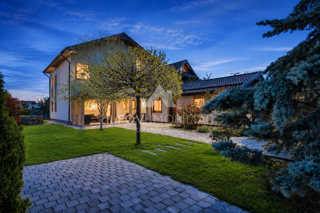 VILĂ EXCEPȚIONALĂ 265MP | 1534 MP TEREN | 5 DORMITOARE | GARAJ + CRAMĂ