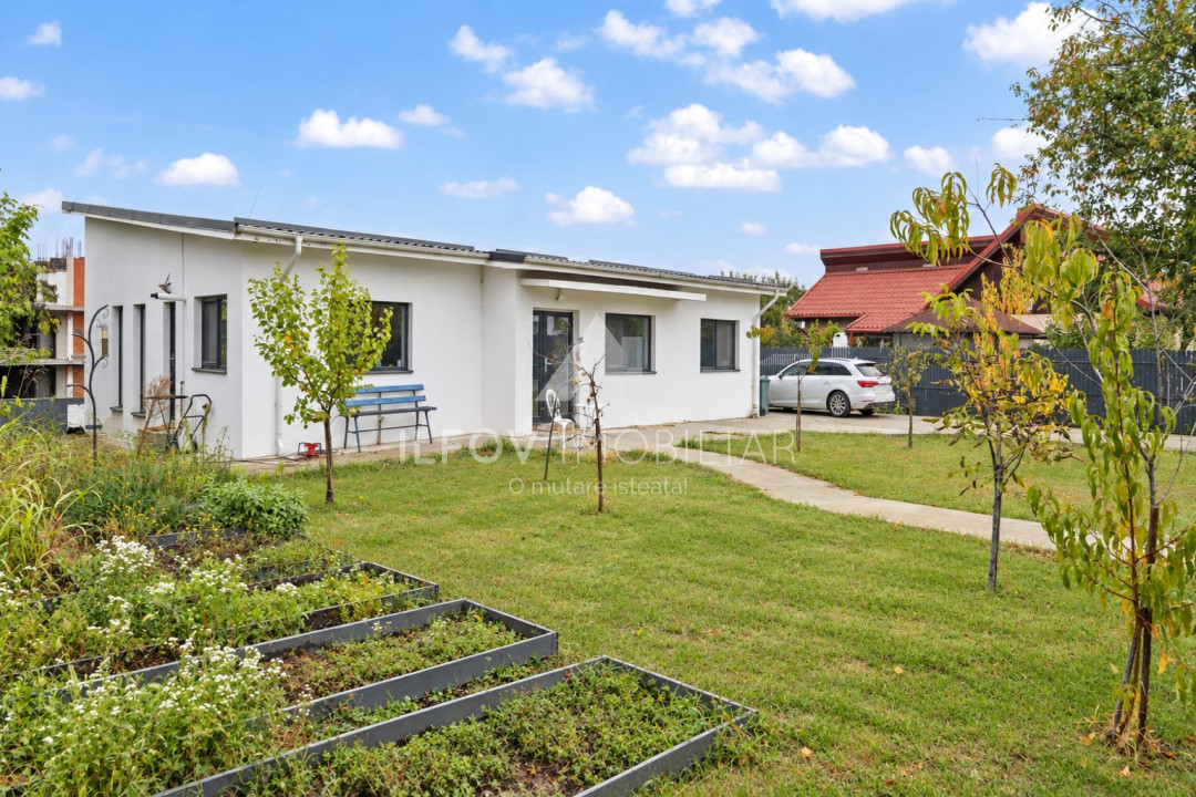 Casa pe parter Snagov 164mo, central, lot 950mp, vedere la lac