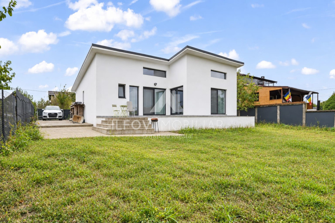 Casa pe parter Snagov 164mo, central, lot 950mp, vedere la lac