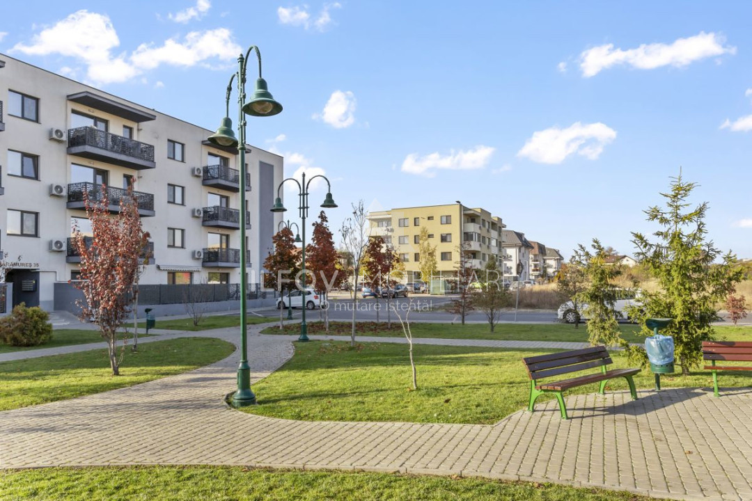 2 camere Otopeni, utilat si mobilat, lift, parcare, langa parcul Unirii