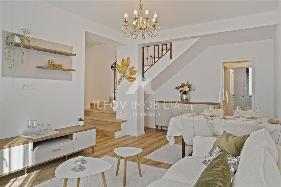 Vila 5 camere, Otopeni, 4 dormitoare, finisaje premium