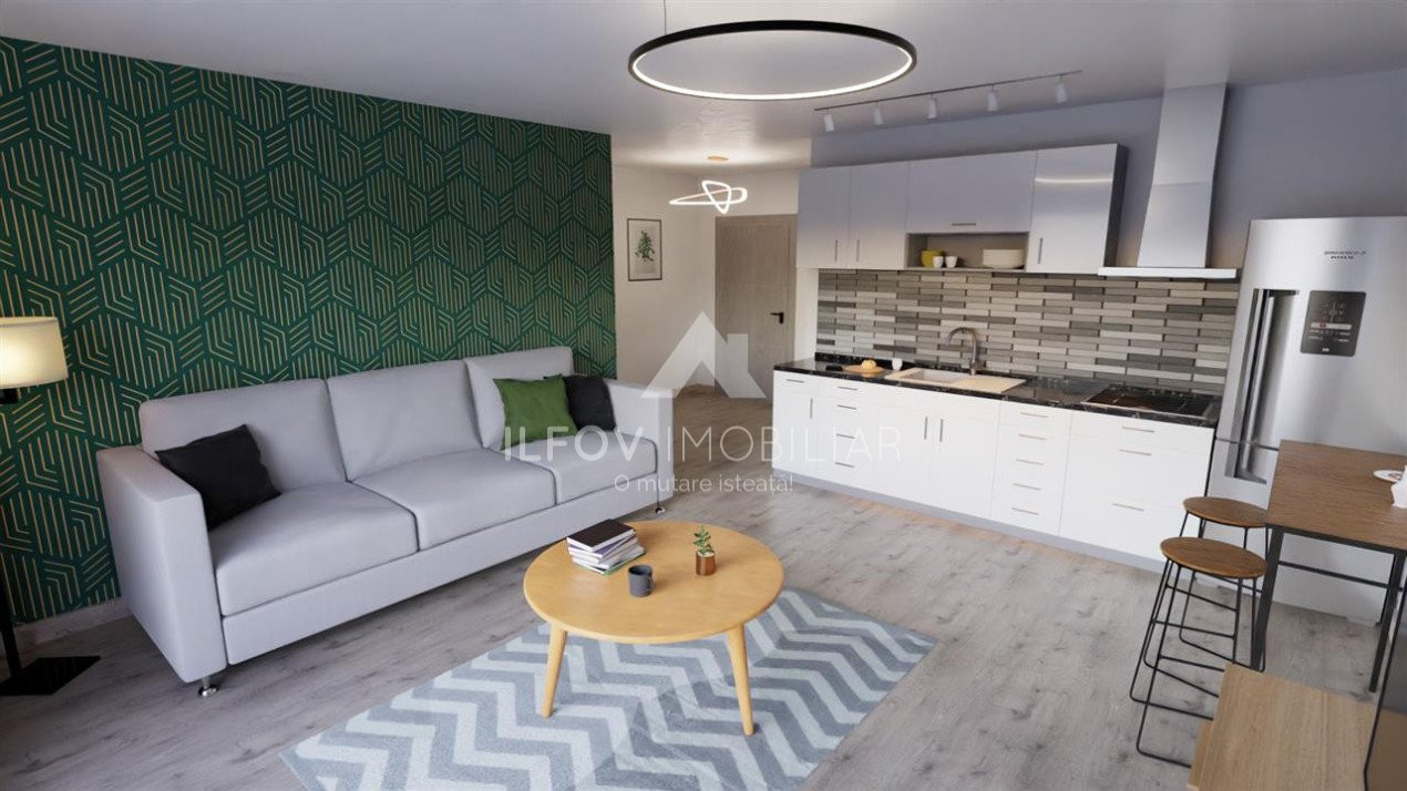 Apartament 3 cam. Pipera-Tunari P+2 lift langa padure