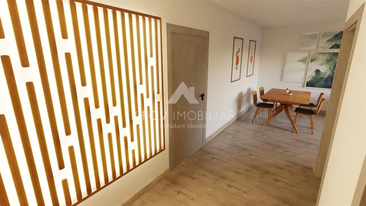 Apartament 3 cam. Pipera-Tunari P+2 lift langa padure