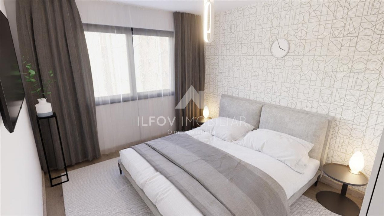 Apartament 3 cam. Pipera-Tunari P+2 lift langa padure