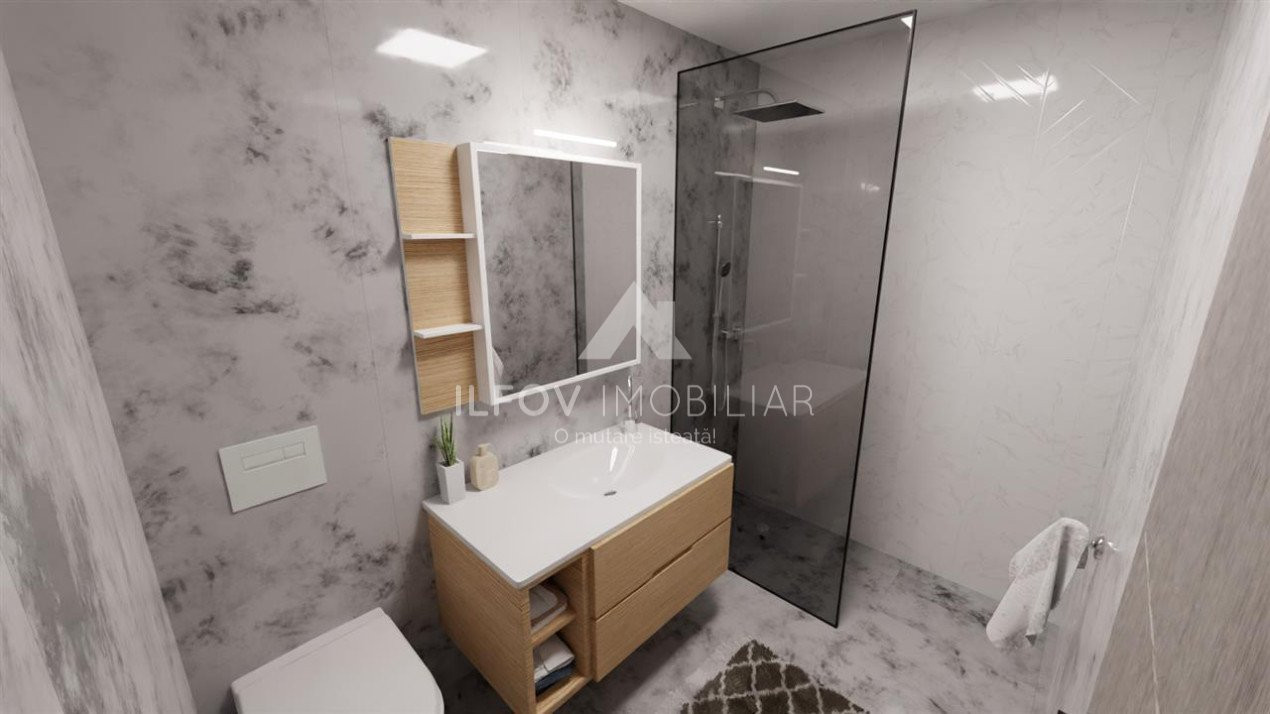 Apartament 3 cam. Pipera-Tunari P+2 lift langa padure