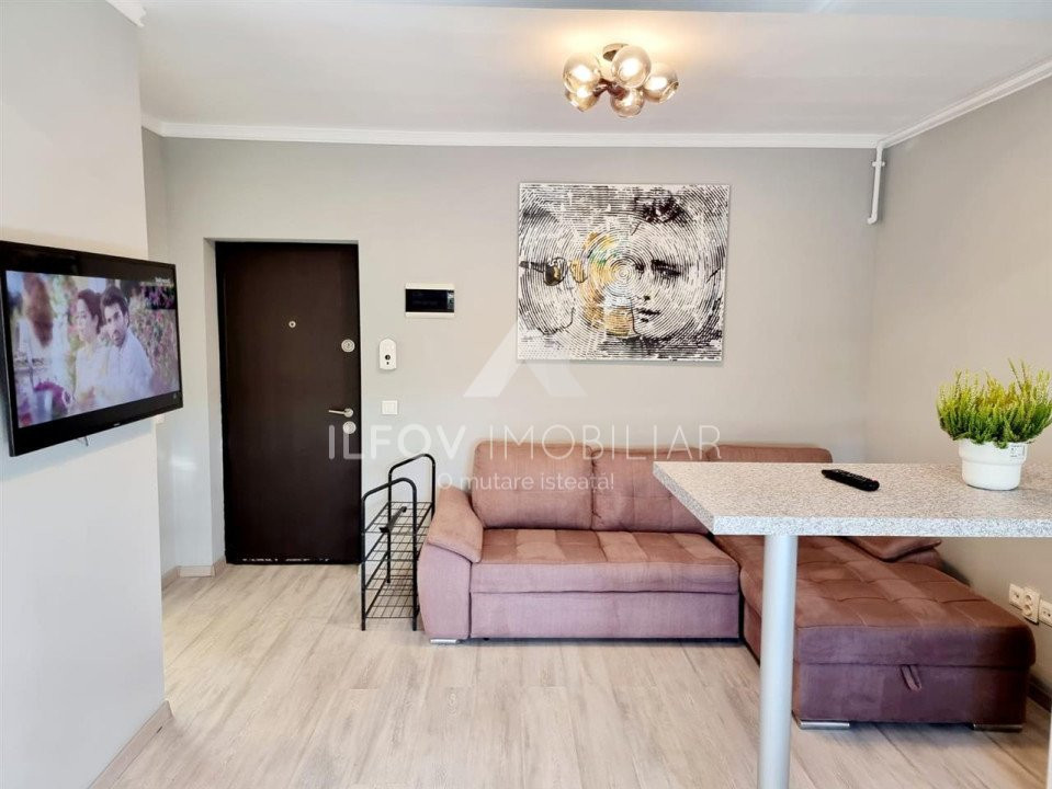 Studio spatios cu dormitor separat Otopeni, langa Parcul Unirii